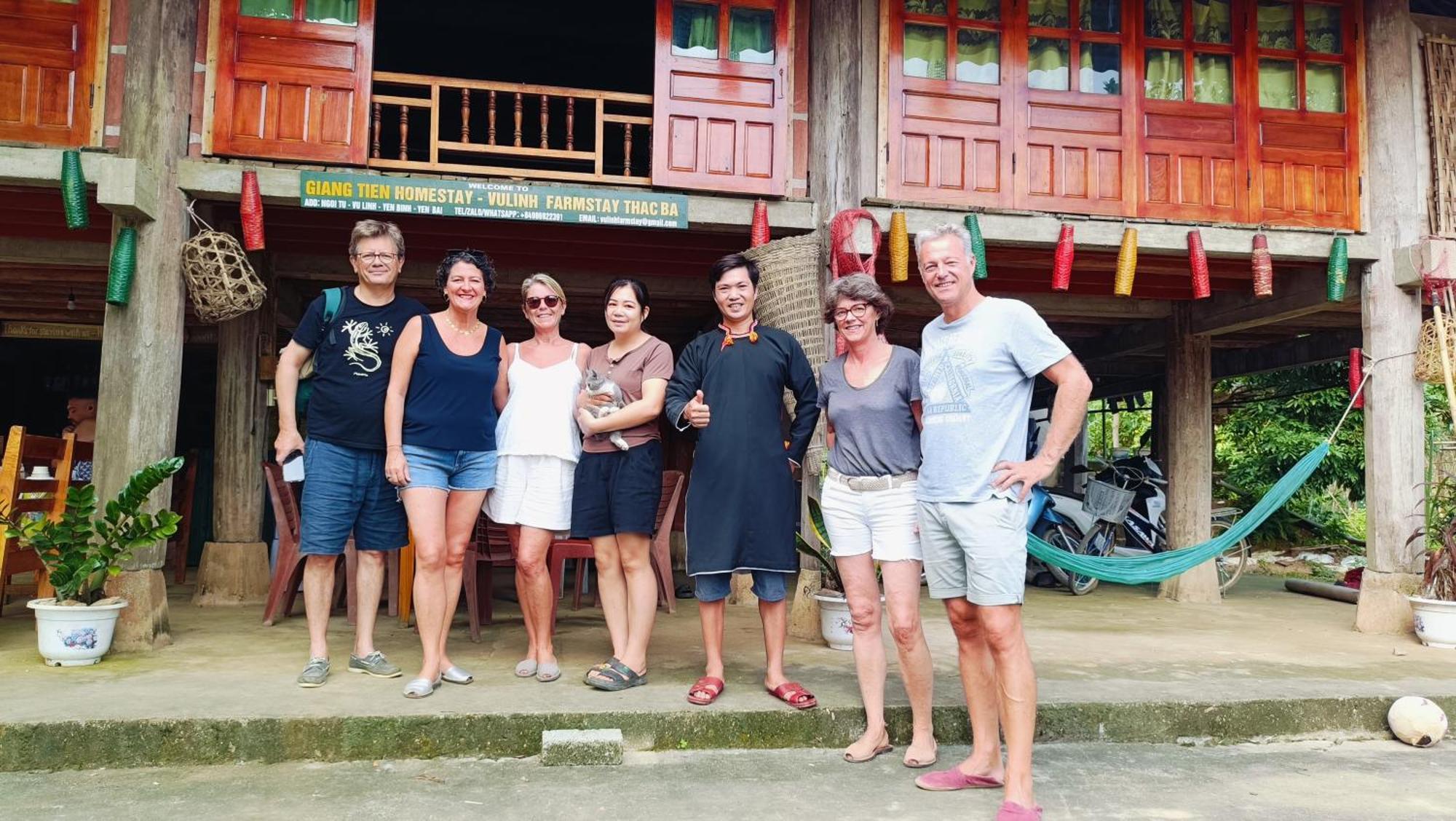 Giangtien Homestay-Vulinh Farmstay-Bungalow Yen Binh Exterior photo