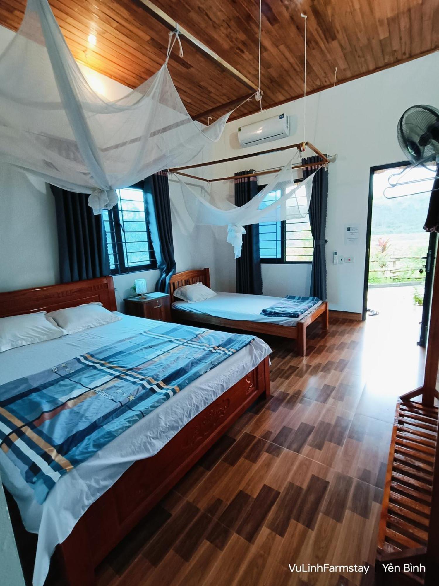 Giangtien Homestay-Vulinh Farmstay-Bungalow Yen Binh Exterior photo