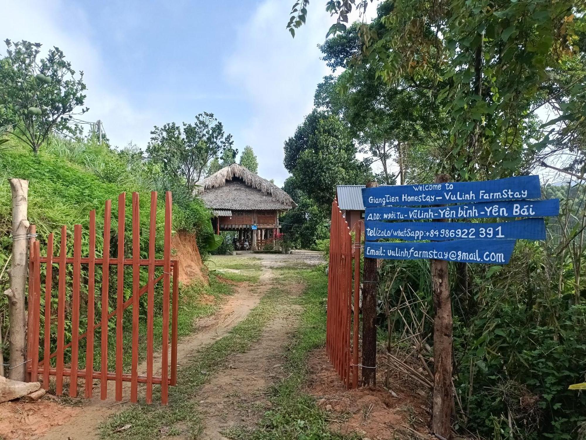 Giangtien Homestay-Vulinh Farmstay-Bungalow Yen Binh Exterior photo